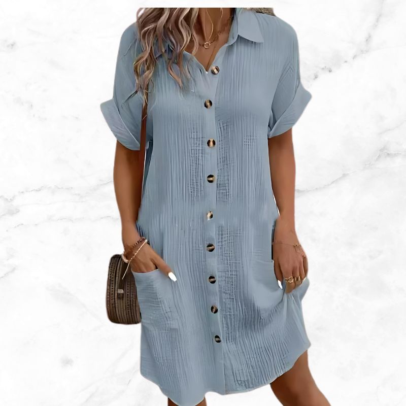 Summer Breeze V-neck Dress