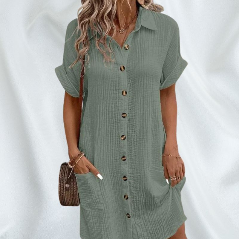 Summer Breeze V-neck Dress